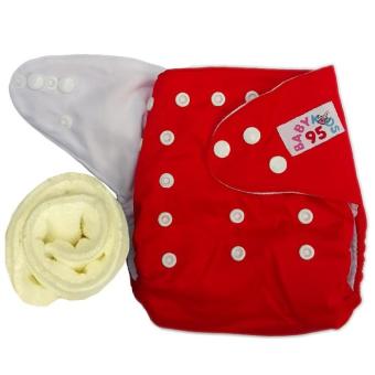 กางเกงผ้าอ้อมกันน้ำ+แผ่นซับไมโครฯ Size:3-16กก. (Red)(Red Others) กางเกงผ้าอ้อมกันน้ำ+แผ่นซับไมโครฯ Size:3-16กก. (Red)(Red Others)