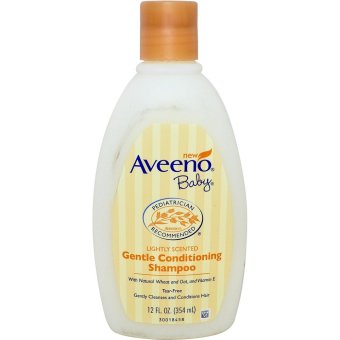 Aveeno, Baby, Gentle Conditioning Shampoo, Lightly Scented, 12 fl oz (354 ml) แชมพูสระผมเด็ก สำหรับผิวบอบบาง แพ้ง่าย Aveeno, Baby, Gentle Conditioning Shampoo, Lightly Scented, 12 fl oz (354 ml) แชมพูสระผมเด็ก สำหรับผิวบอบบาง แพ้ง่าย