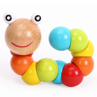 ของเล่นไม้เสริมพัฒนาการ ตัวหนอนหลากสี รุ่น toy3 ของเล่นไม้เสริมพัฒนาการ ตัวหนอนหลากสี รุ่น toy3