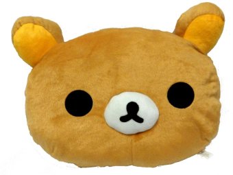 Rilakkuma หมอนหน้าตัวการ์ตูน Rilakkuma Rilakkuma หมอนหน้าตัวการ์ตูน Rilakkuma