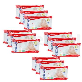 ขายยกโหล!! Pigeon Baby Wipes ผ้าเช็ดทำความสะอาดผิว พีเจ้น สูตรคาโมมายล์ 82ชิ้น/ห่อ (12ห่อ) ขายยกโหล!! Pigeon Baby Wipes ผ้าเช็ดทำความสะอาดผิว พีเจ้น สูตรคาโมมายล์ 82ชิ้น/ห่อ (12ห่อ)