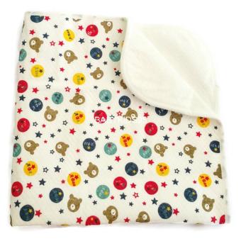 BABYKIDS95 ผ้ารองพื้นเอนกประสงค์ กันน้ำ ผ้าหนานุ่ม ซักได้ Jumbo Size 70*120 ซม. (White Bears) BABYKIDS95 ผ้ารองพื้นเอนกประสงค์ กันน้ำ ผ้าหนานุ่ม ซักได้ Jumbo Size 70*120 ซม. (White Bears)