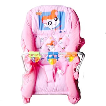 Attoon เปลโยก + ของเล่น ปรับระดับได้ (สีชมพู) Attoon เปลโยก + ของเล่น ปรับระดับได้ (สีชมพู)