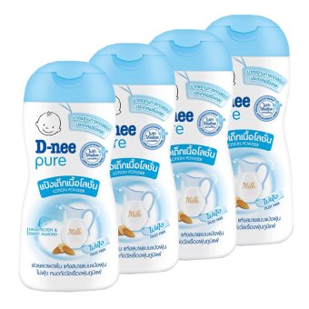 D-Nee Pure เดนี่แป้งเด็กเนื้อโลชั่น ขนาด200มล. (แพ็ค 4) D-Nee Pure เดนี่แป้งเด็กเนื้อโลชั่น ขนาด200มล. (แพ็ค 4)
