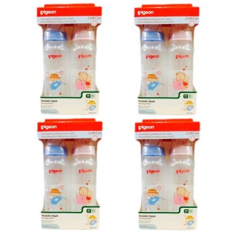 Pigeon ขวดนม RPP โคโร (ลายหมี) รุ่น 984902 พร้อมจุกเสมือนนมมารดา รุ่นมินิ Size M ขนาด 8 ออนซ์ 2ขวด/แพ็ค (4แพ็ค) Pigeon ขวดนม RPP โคโร (ลายหมี) รุ่น 984902 พร้อมจุกเสมือนนมมารดา รุ่นมินิ Size M ขนาด 8 ออนซ์ 2ขวด/แพ็ค (4แพ็ค)