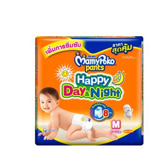 ขายยกลัง! Mamy Poko กางเกงผ้าอ้อม รุ่น Happy Day & Night ไซส์ M แพค 17 ชิ้น ( 8 แพค) ขายยกลัง! Mamy Poko กางเกงผ้าอ้อม รุ่น Happy Day & Night ไซส์ M แพค 17 ชิ้น ( 8 แพค)