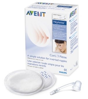 Avent Niplette อุปกรณ์แก้ปัญหาหัวนมบอดหรือสั้น Avent Niplette อุปกรณ์แก้ปัญหาหัวนมบอดหรือสั้น