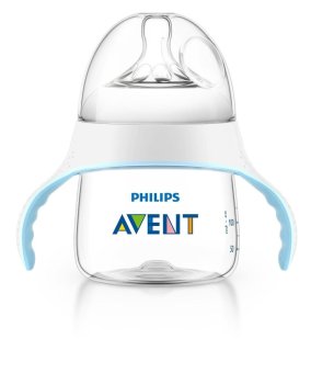 Avent ถ้วยหัดดื่ม 5oz พร้อมจุกนมและจุกหัดดื่ม รุ่น natural - สีใส Avent ถ้วยหัดดื่ม 5oz พร้อมจุกนมและจุกหัดดื่ม รุ่น natural - สีใส