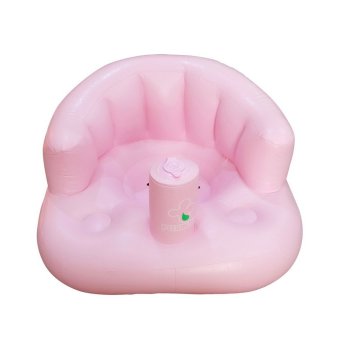 baby_kidsonline เก้าอี้หัดนั่งเป่าลม Baby Chair - สีชมพู baby_kidsonline เก้าอี้หัดนั่งเป่าลม Baby Chair - สีชมพู