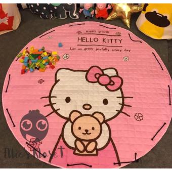 เบาะรองคลาน-เล่น-นอน เสริมพัฒนาการ 150*150 ซม. (Hello Kitty) เบาะรองคลาน-เล่น-นอน เสริมพัฒนาการ 150*150 ซม. (Hello Kitty)