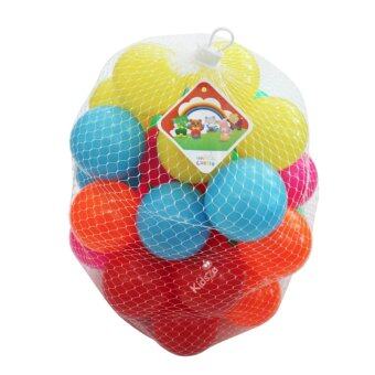 Kidsza ลูกบอล40ลูกปลอดสารพิษ รุ่นเนื้อหนาหลากสี ขนาด3นิ้ว Kidsza ลูกบอล40ลูกปลอดสารพิษ รุ่นเนื้อหนาหลากสี ขนาด3นิ้ว