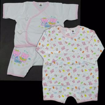 BABYKIDS95 ชุดเด็กผู้หญิง Size 9-18 เดือน คละแบบ 2ชุด (Pink) BABYKIDS95 ชุดเด็กผู้หญิง Size 9-18 เดือน คละแบบ 2ชุด (Pink)