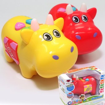 Cattle Baby วัวมีเสียงเพลง สีแดง Cattle Baby วัวมีเสียงเพลง สีแดง