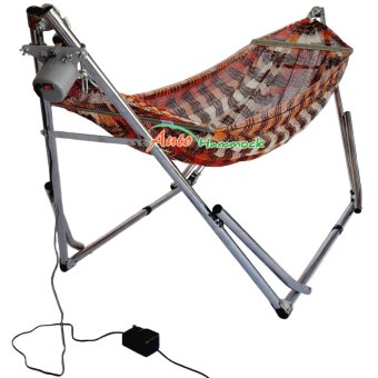 Auto Hammock เปลไกวเด็กอัตโนมัติแบบเปลญวนใหญ่หลากสีกับมอเตอร์ Vinanoi 80 Kg. Auto Hammock เปลไกวเด็กอัตโนมัติแบบเปลญวนใหญ่หลากสีกับมอเตอร์ Vinanoi 80 Kg.