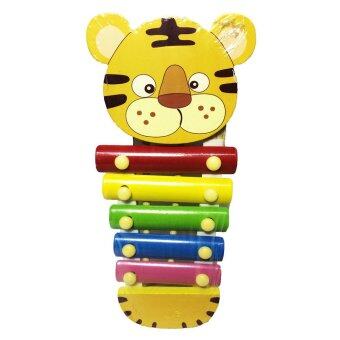 ของเล่นไม้เสริมพัฒนาการ ระนาดดนตรี ของเล่นสำหรับเด็ก (ลายเสือสีเหลือง) - Wooden Xylophone Toy (Yellow Tiger) ของเล่นไม้เสริมพัฒนาการ ระนาดดนตรี ของเล่นสำหรับเด็ก (ลายเสือสีเหลือง) - Wooden Xylophone Toy (Yellow Tiger)