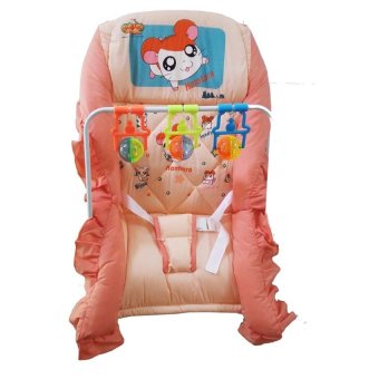 Attoon เปลโยก แฮมทาโร่ + ของเล่น (สีส้ม) Attoon เปลโยก แฮมทาโร่ + ของเล่น (สีส้ม)