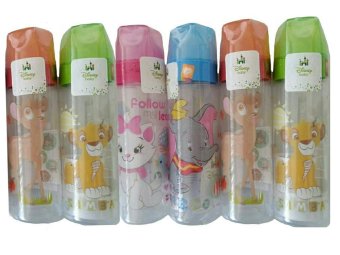 Disney ขวดนม ทรงกระบอก 8 Oz. (6 ขวด) Disney ขวดนม ทรงกระบอก 8 Oz. (6 ขวด)