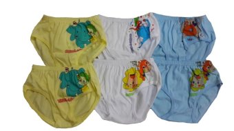 DD Kids กางเกงในเด็กชาย คละลาย - คละสี (เซ็ต 6 ตัว) DD Kids กางเกงในเด็กชาย คละลาย - คละสี (เซ็ต 6 ตัว)