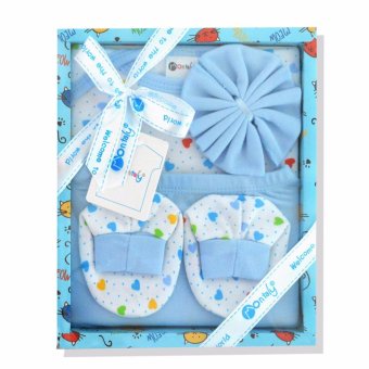 Babybrown Giftset กล่อง สำหรับเด็กแรกเกิด ชุด 4 ชิ้น สีฟ้า Babybrown Giftset กล่อง สำหรับเด็กแรกเกิด ชุด 4 ชิ้น สีฟ้า