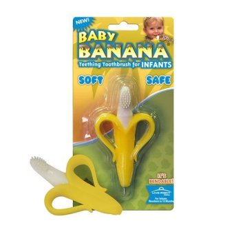 Baby banana brush แปรงกล้วย สำหรับแรกเกิด /1ขวบ Baby banana brush แปรงกล้วย สำหรับแรกเกิด /1ขวบ