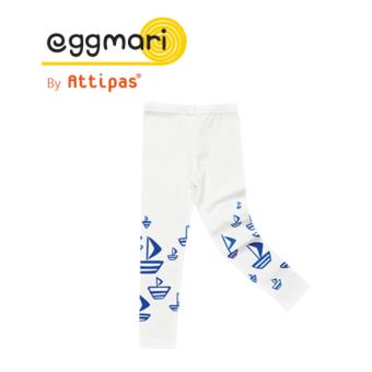 Eggmari กางเกงเลคกิ้งเด็ก รุ่น Marine สี White Eggmari กางเกงเลคกิ้งเด็ก รุ่น Marine สี White