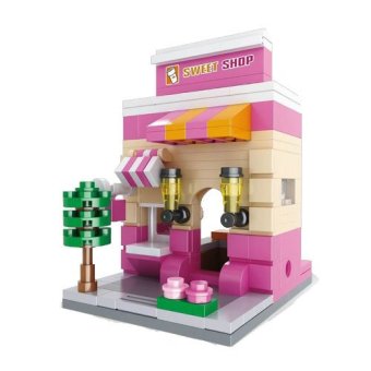HSANHE Mini Sweet Shop Legoเลโก้ร้านขนมหวาน HSANHE Mini Sweet Shop Legoเลโก้ร้านขนมหวาน