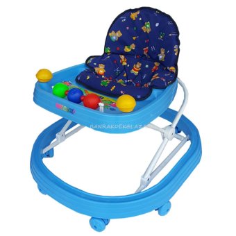 Baby Chamr รถหัดเดินเด็ก รุ่นปรับระดับ #400 (สีฟ้า) Baby Chamr รถหัดเดินเด็ก รุ่นปรับระดับ #400 (สีฟ้า)