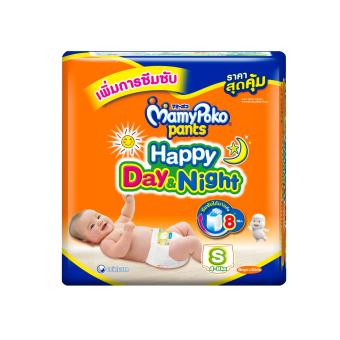 ขายยกลัง! Mamy Poko กางเกงผ้าอ้อม รุ่น Happy Day & Night ไซส์ S แพค 19 ชิ้น ( 8 แพค) ขายยกลัง! Mamy Poko กางเกงผ้าอ้อม รุ่น Happy Day & Night ไซส์ S แพค 19 ชิ้น ( 8 แพค)