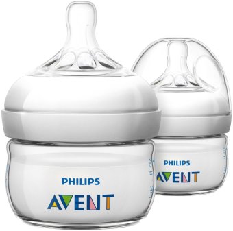 Philips Avent ขวดนม รุ่น Natural ขนาด 2 ออนซ์ แพ็คคู่ Philips Avent ขวดนม รุ่น Natural ขนาด 2 ออนซ์ แพ็คคู่