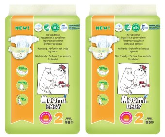 Muumi Baby ผ้าอ้อมเด็กสำเร็จรูป ชนิดเทป ไซส์ S (3-6 kg.) บรรจุ 58 ชิ้น 2 ห่อ Muumi Baby ผ้าอ้อมเด็กสำเร็จรูป ชนิดเทป ไซส์ S (3-6 kg.) บรรจุ 58 ชิ้น 2 ห่อ