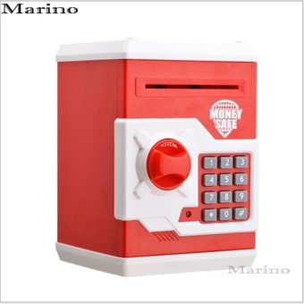 Marino กระปุกออมสินตู้เซฟ ดูดแบงค์ No.H08 - Blue / Red / Pink / Yellow Marino กระปุกออมสินตู้เซฟ ดูดแบงค์ No.H08 - Blue / Red / Pink / Yellow