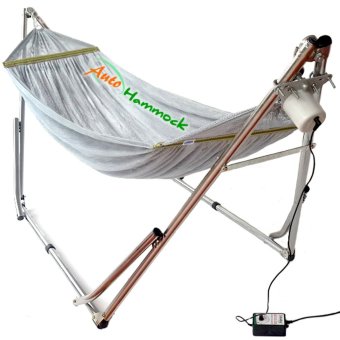 Auto Hammock เปลไกวเด็กอัตโนมัติแบบเปลญวนใหญ่สีบอร์น Auto Hammock เปลไกวเด็กอัตโนมัติแบบเปลญวนใหญ่สีบอร์น