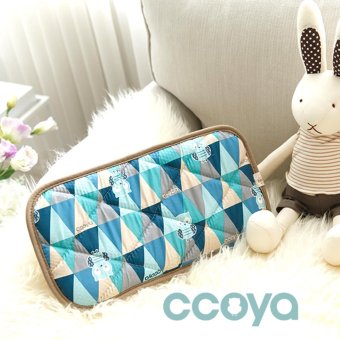 CCOYA หมอนหนุนระบายอากาศ (หมอนหนุนผ้าควิลท์ตาข่าย 3D) สีฟ้า ลายสแกนดิเนเวียน ขนาด 40 x 20 cm. CCOYA หมอนหนุนระบายอากาศ (หมอนหนุนผ้าควิลท์ตาข่าย 3D) สีฟ้า ลายสแกนดิเนเวียน ขนาด 40 x 20 cm.