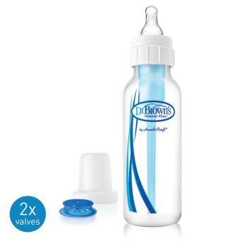 Dr.Brown's ขวดนมสำหรับเด็กที่มีภาวะปากแหว่งเพดานโหว่ Specialty Feeding System 8 oz / 250 ml Bottle Dr.Brown's ขวดนมสำหรับเด็กที่มีภาวะปากแหว่งเพดานโหว่ Specialty Feeding System 8 oz / 250 ml Bottle