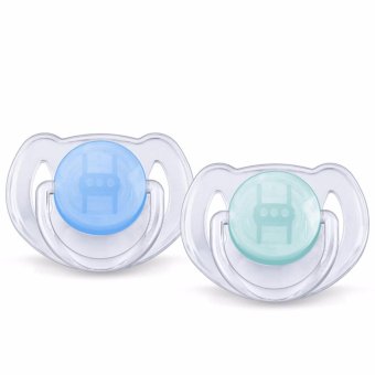 Philips Avent จุกนมหลอกเอเวนท์ รุ่นโปร่งแสง สีฟ้า 6-18 เดือน แพ็ค 2 ชิ้น Philips Avent จุกนมหลอกเอเวนท์ รุ่นโปร่งแสง สีฟ้า 6-18 เดือน แพ็ค 2 ชิ้น