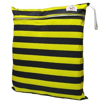 BABYKIDS95 ถุงผ้ากันน้ำ 1 ช่อง Size: 34x40 cm. สำหรับใส่ผ้าอ้อม หรือผ้าเปียก (สีเหลือง/ดำ) BABYKIDS95 ถุงผ้ากันน้ำ 1 ช่อง Size: 34x40 cm. สำหรับใส่ผ้าอ้อม หรือผ้าเปียก (สีเหลือง/ดำ)