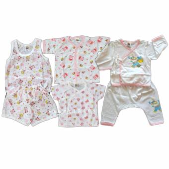 BABYKIDS95 ชุดเด็กอ่อน Size 3--6 เดือน ผ้ายืดนิ่ม เซ็ท 6 ชิ้น (cc-039) BABYKIDS95 ชุดเด็กอ่อน Size 3--6 เดือน ผ้ายืดนิ่ม เซ็ท 6 ชิ้น (cc-039)