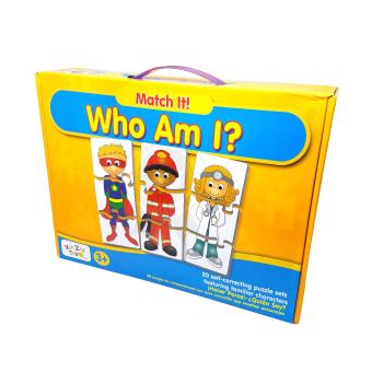 จิ๊กซอว์ ตัวต่อ จับคู่ภาพตัวการ์ตูน การสะกดคำ Match-it Who am I 20คำศัพท์ จิ๊กซอว์ ตัวต่อ จับคู่ภาพตัวการ์ตูน การสะกดคำ Match-it Who am I 20คำศัพท์