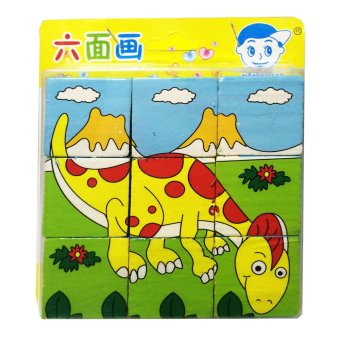ของเล่นไม้เสริมพัฒนาการสำหรับเด็ก จิ๊กซอว์ไม้ 6 มิติ ลายไดโนเสาร์ Wood Toy Lego for Child ของเล่นไม้เสริมพัฒนาการสำหรับเด็ก จิ๊กซอว์ไม้ 6 มิติ ลายไดโนเสาร์ Wood Toy Lego for Child