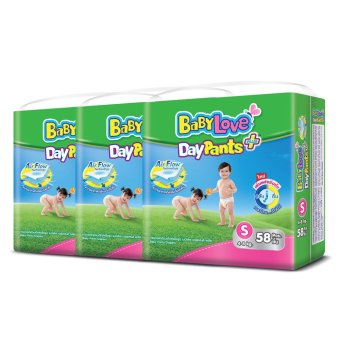 ขายยกลัง! BabyLove กางเกงผ้าอ้อม รุ่น DayPants Plus ไซส์ S 3 แพ็ค 174 ชิ้น (แพ็คละ 58 ชิ้น) ขายยกลัง! BabyLove กางเกงผ้าอ้อม รุ่น DayPants Plus ไซส์ S 3 แพ็ค 174 ชิ้น (แพ็คละ 58 ชิ้น)