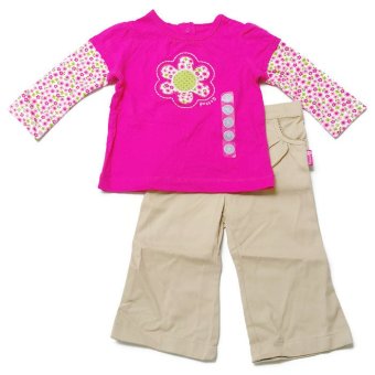 BABYKIDS95 ชุดเด็กผู้หญิง เสื้อแขนยาว+กางเกงขายาว (สีชมพูลายดอกไม้) BABYKIDS95 ชุดเด็กผู้หญิง เสื้อแขนยาว+กางเกงขายาว (สีชมพูลายดอกไม้)