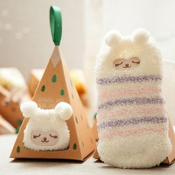 Baby Touch ถุงเท้าเด็ก ไหมพรม หนานุ่ม (แกะ) Baby Touch ถุงเท้าเด็ก ไหมพรม หนานุ่ม (แกะ)