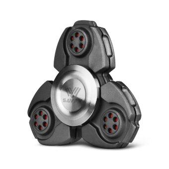 Savfy Tri เครื่องปั่นมือ Fidget Spinner ของเล่น EDC Kirsite ความเร็วสูงช่วยลดความเครียดและความวิตกกังวล Savfy Tri เครื่องปั่นมือ Fidget Spinner ของเล่น EDC Kirsite ความเร็วสูงช่วยลดความเครียดและความวิตกกังวล