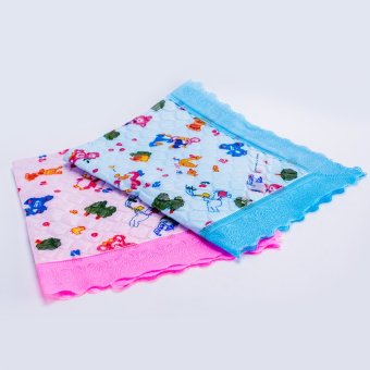 Babi Care ผ้ายางรองกันเปื้อนสำหรับเด็ก ขอบลูกไม้ ( แพ็ค 2 ) คละลาย คละสี Babi Care ผ้ายางรองกันเปื้อนสำหรับเด็ก ขอบลูกไม้ ( แพ็ค 2 ) คละลาย คละสี