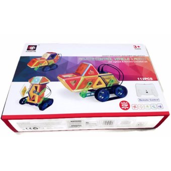 smartbabyandkid MAGICAL MAGNET 121 ชิ้นพร้อมรีโมทคอนโทรลบังคับ มีไฟ smartbabyandkid MAGICAL MAGNET 121 ชิ้นพร้อมรีโมทคอนโทรลบังคับ มีไฟ