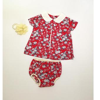 ชุดเด็กลายดอกมะลิ (6M-12M) ชุดเด็กลายดอกมะลิ (6M-12M)