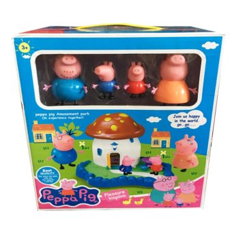 Khonglendeeja ของเล่น Peppa Pig ชุดบ้านเห็ด Khonglendeeja ของเล่น Peppa Pig ชุดบ้านเห็ด