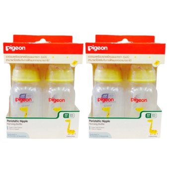 Pigeon ขวดนม RPP พร้อมจุกเสมือนนมมารดา รุ่นมินิ ลายยีราฟ รุ่น 855002 ขนาด 4 ออนซ์ 2ขวด/แพ็ค (2แพ็ค) Pigeon ขวดนม RPP พร้อมจุกเสมือนนมมารดา รุ่นมินิ ลายยีราฟ รุ่น 855002 ขนาด 4 ออนซ์ 2ขวด/แพ็ค (2แพ็ค)