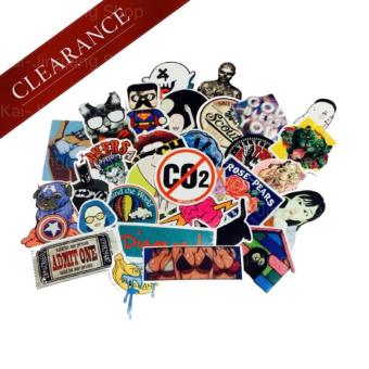 Sticker Pro สติ๊กเกอร์กันน้ำ สำหรับตกแต่ง แบบสุ่ม 50 ชิ้น/ แพ๊ค Sticker Pro สติ๊กเกอร์กันน้ำ สำหรับตกแต่ง แบบสุ่ม 50 ชิ้น/ แพ๊ค