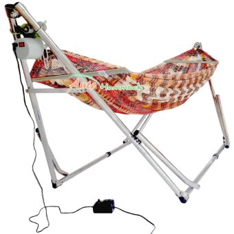 Auto Hammock เปลไกวเด็กอัตโนมัติแบบเปลญวนใหญ่หลากสีกับมอเตอร์ Vinanoi100Kg. Auto Hammock เปลไกวเด็กอัตโนมัติแบบเปลญวนใหญ่หลากสีกับมอเตอร์ Vinanoi100Kg.
